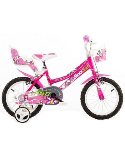 Детско колело бяло Dino Bikes Little Heart 16"