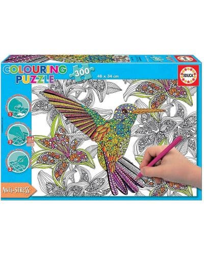Пъзел Educa 300 елемента HUMMINGBIRD 17083