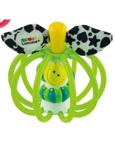 Бебешка дрънкалка Lamaze Ябълка LAM-TOY31, Асортимент