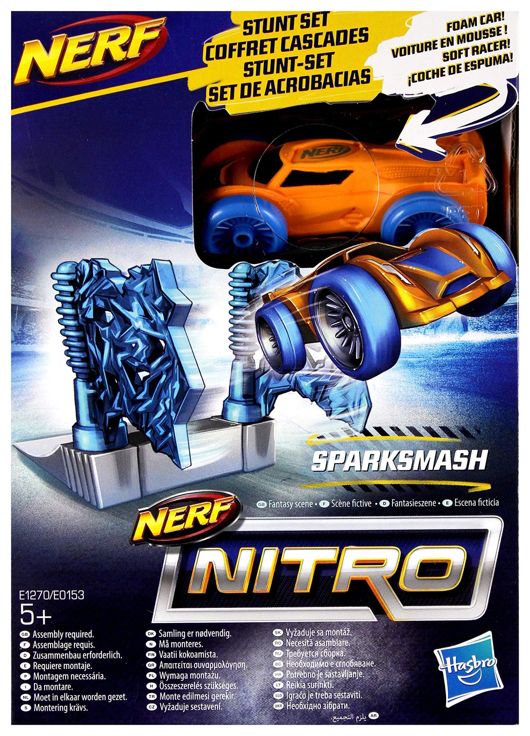 Нърф Hasbro Каскадьор Sparksmash E0153