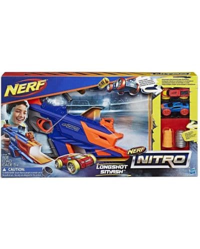 Нърф Hasbro Изстрелвачка нитро long комплект C0784