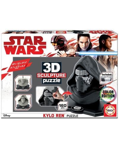 Детски пъзел EDUCA 160 ч. KYLO REN 3D sculpture 17802