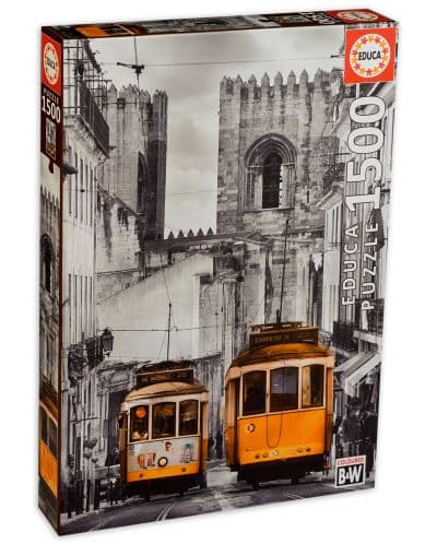 Пъзел EDUCA THE ALFAMA DISTRICT, LISBON 1500ч 16311