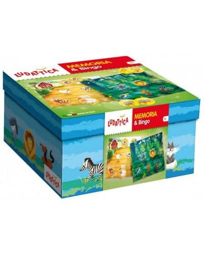 Игра Lisciani Ludattica Мемори и бинго 59072