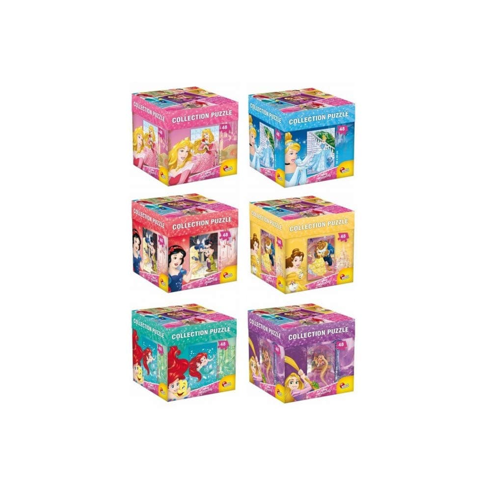 Детски пъзел Lisciani Disney Princess в луксозна кутия 48 части
