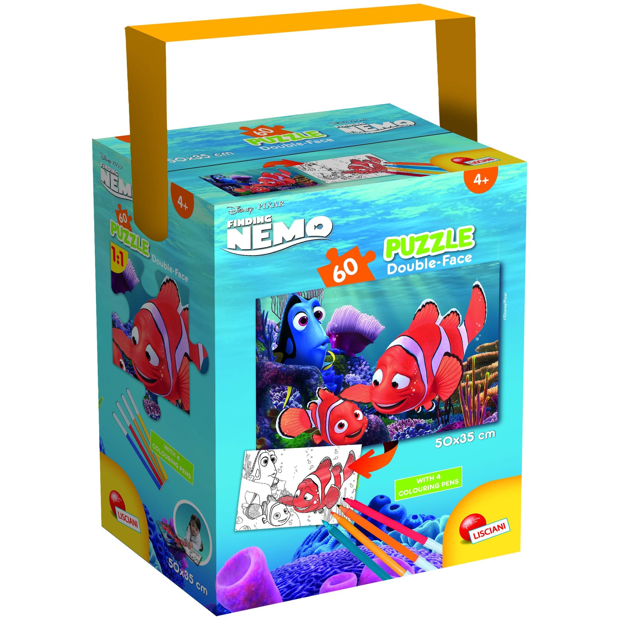 Детски пъзел Lisciani MINI TUB NEMO 60ч. 86184