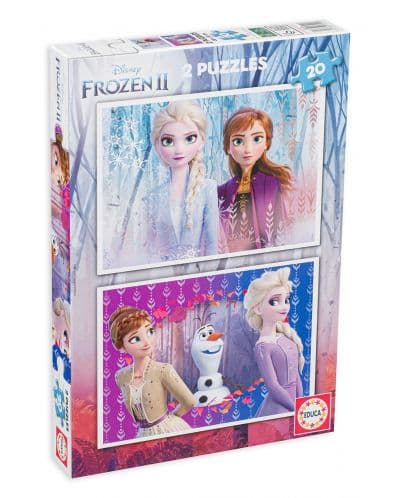 Детски пъзел Educa Frozen 2 2х20ч. 18109