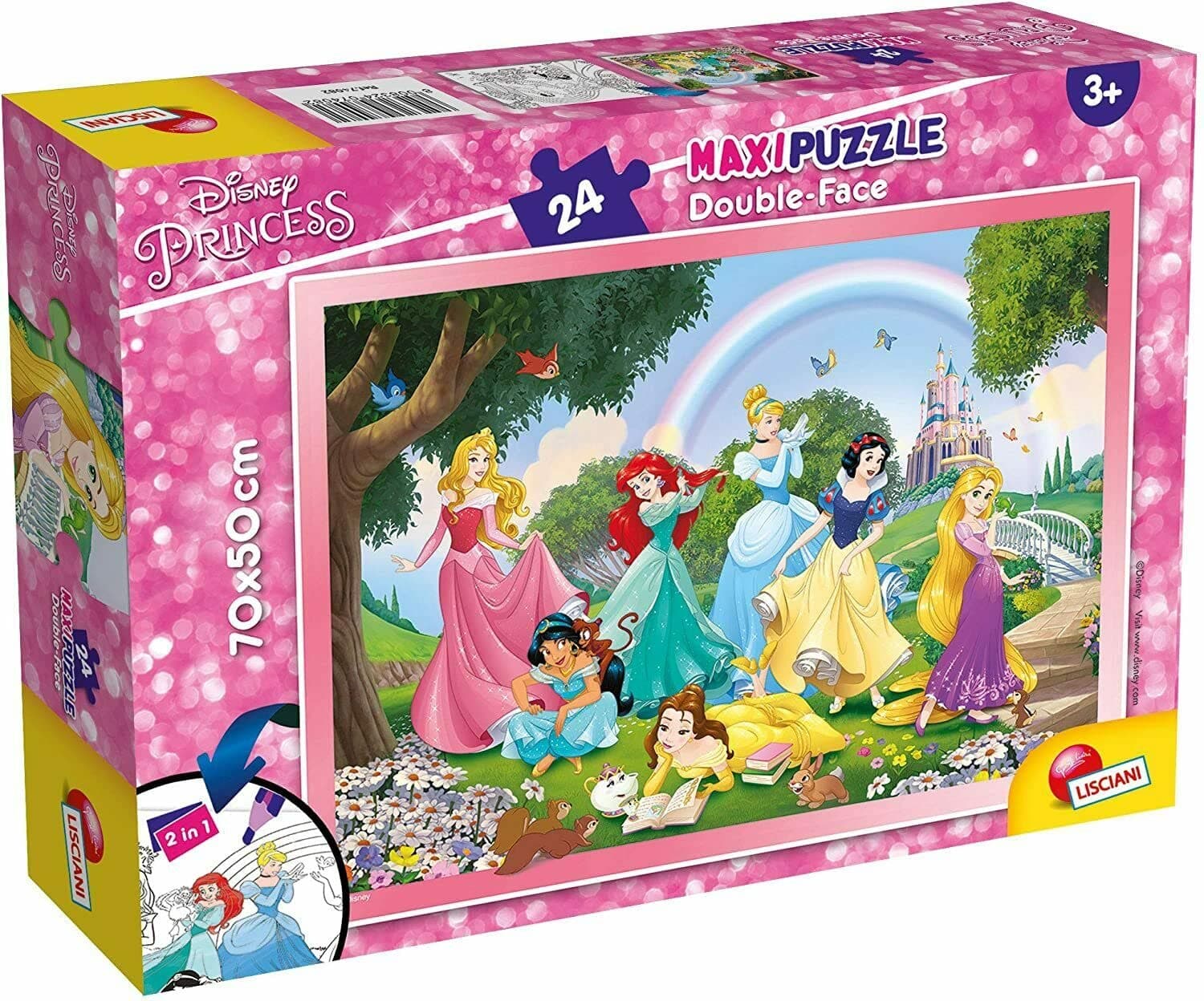 Детски пъзел Lisciani SUPERMAXI PRINCESS 24ч. 74082