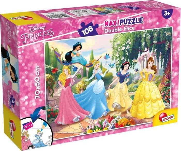 Детски пъзел Lisciani SUPERMAXI PRINCESS TIT 1 108ч. 74174