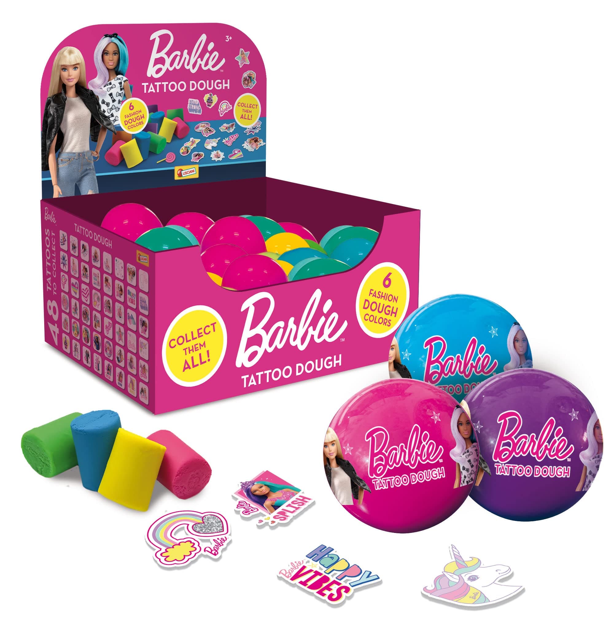 Татуировки Lisciani BARBIE 86450