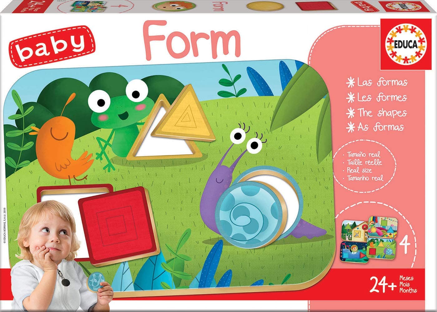 Образователна игра Educa Baby Form 18121