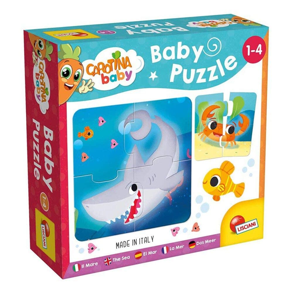 Бебешки пъзел Lisciani Carotina Baby Морето