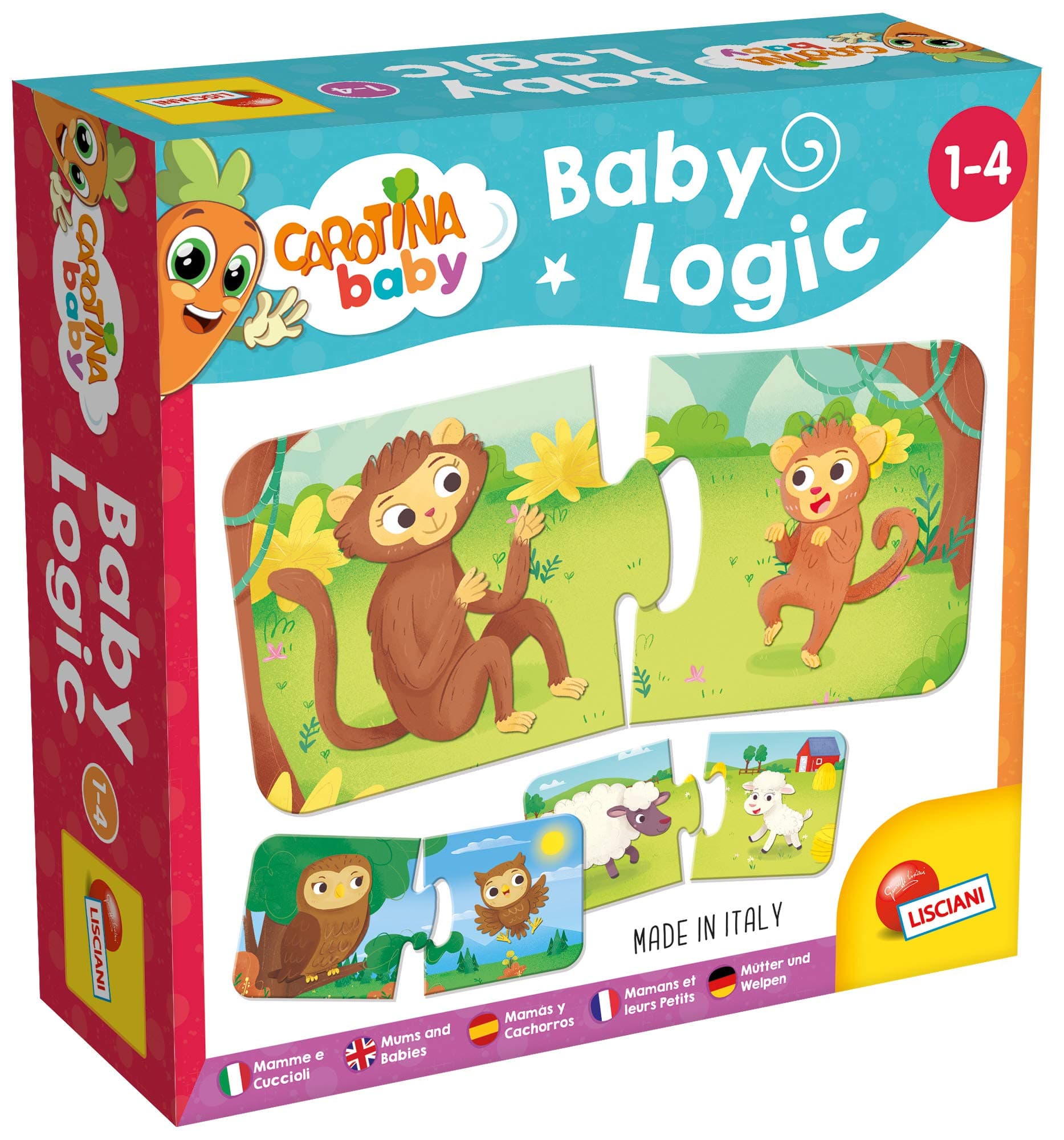 Бебешки пъзел Lisciani Carotina Baby Майки и деца