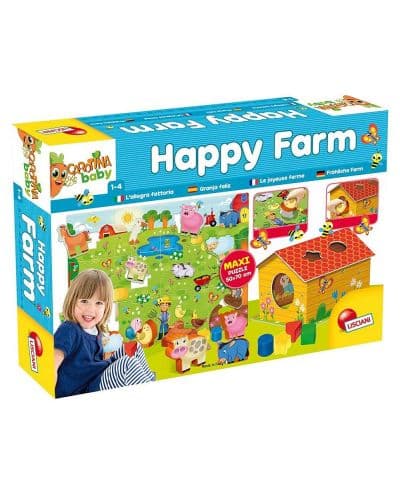 Бебешки пъзел Lisciani CAROTINA BABY Happy Farm 72248