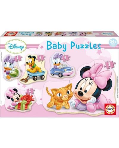 Бебешки пъзел EDUCA Minnie Mouse 15612