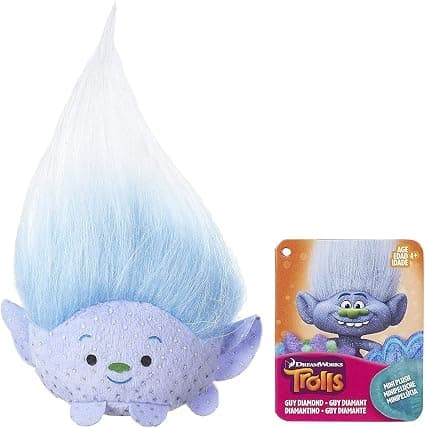 Плюшена мини фигура Hasbro Trolls Guy Diamond B9913