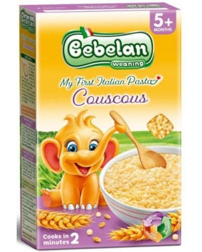 Бебешка паста Bebelan Кускус 5+м 350гр.