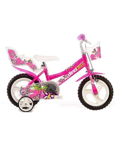 Детско колело Dino Bikes Flappy розово 12“