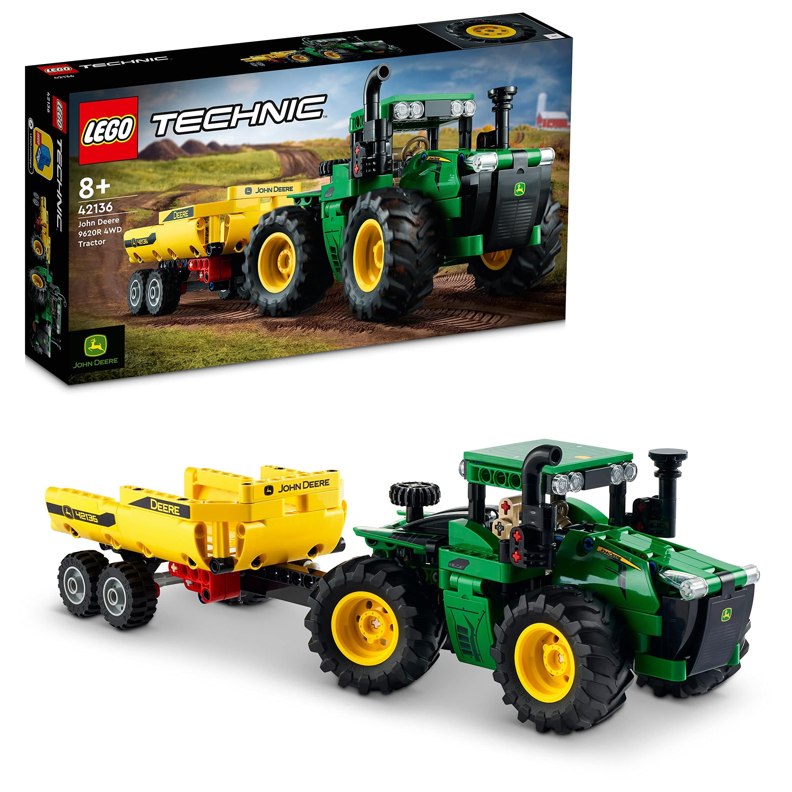 Конструктор LEGO John Deere 9620R 4WD Tractor 42136