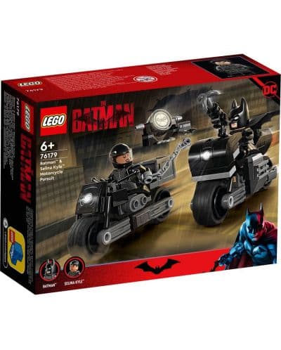 Конструктор LEGO Super Heroes Преследване с мотоциклети-Batman и S.Kyle 76179