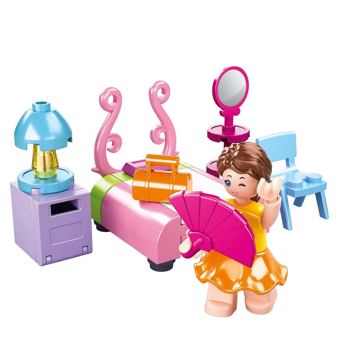 Конструктор Sluban GIRLS DREAM Спалня, 42 ч. B0800D