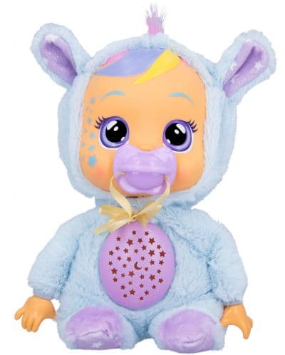 Плачеща кукла IMC Toys CRYBABIES Jenna със сълзи Звездно небе 84070