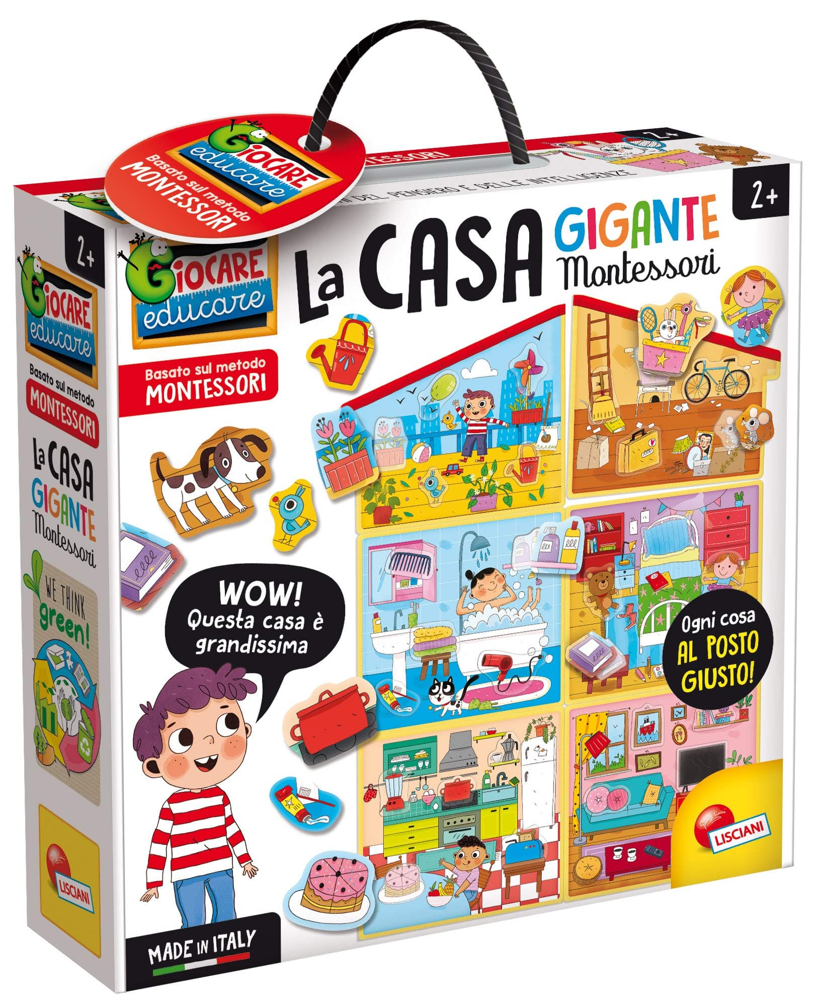 Образователна игра Lisciani Montessori Моята гигантска къща