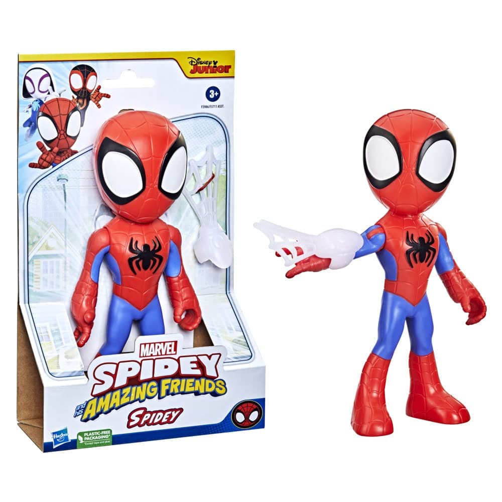 Фигурка Hasbro Marvel Spider-Man Amazing Friends, с аксесоар, 23 см