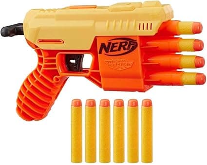 Бластер Hasbro Nerf Alpha Strike Fang QS-4, с 10 патрона