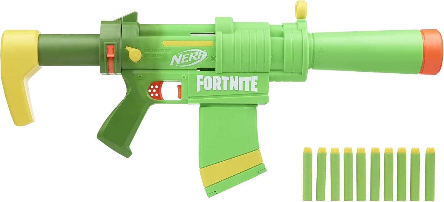 Бластер Hasbro Nerf Fortnite SMG-Zesty, с 10 патрона