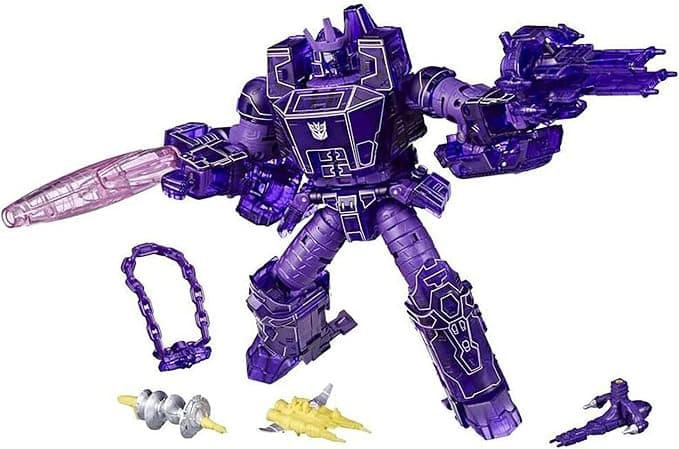 Робот трансформер Hasbro Transformers Generations War for Cybertron Leader Behold, Galvatron, с 21 аксесоара, 19 см