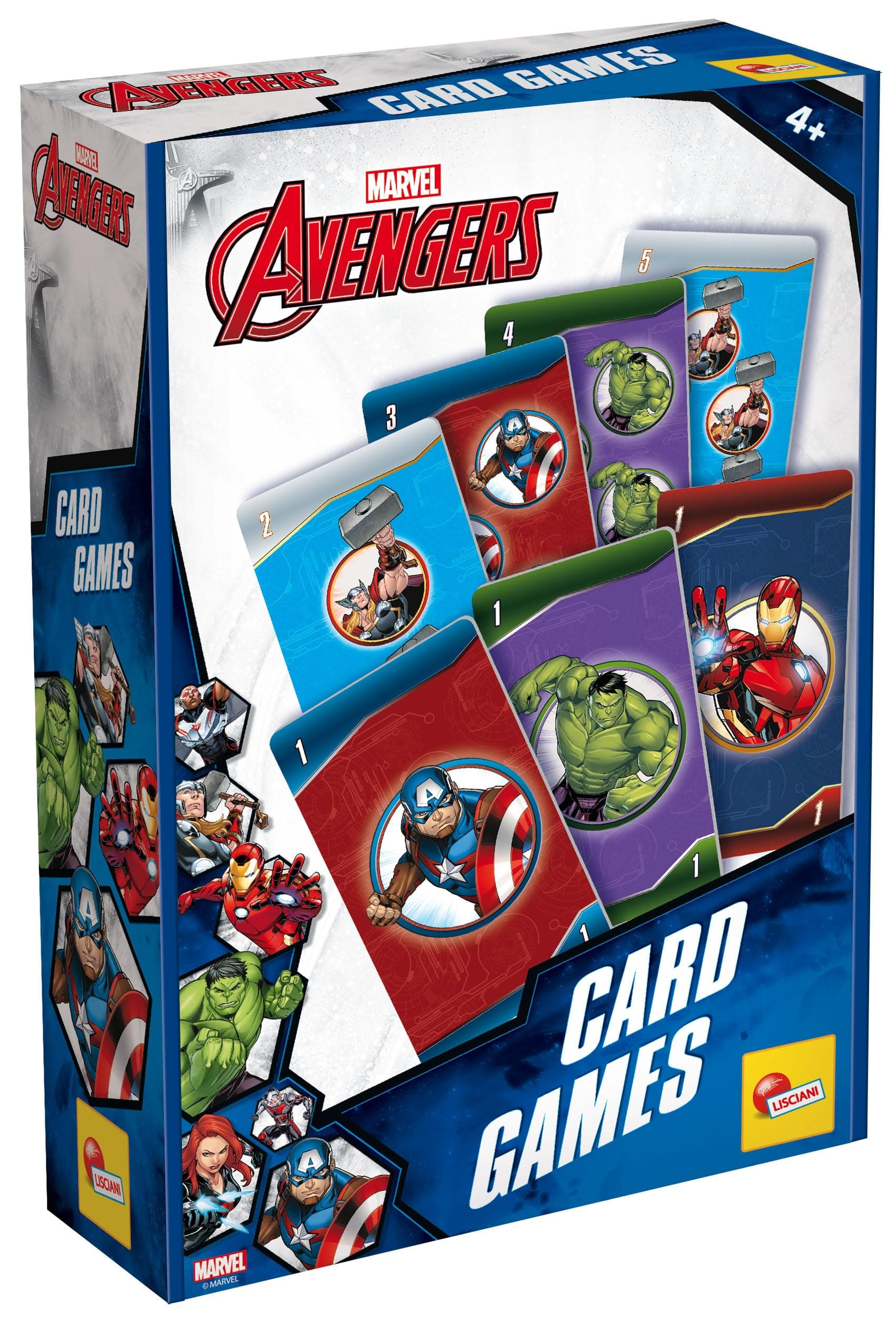 Детска игра с карти Lisciani Avengers Card Games