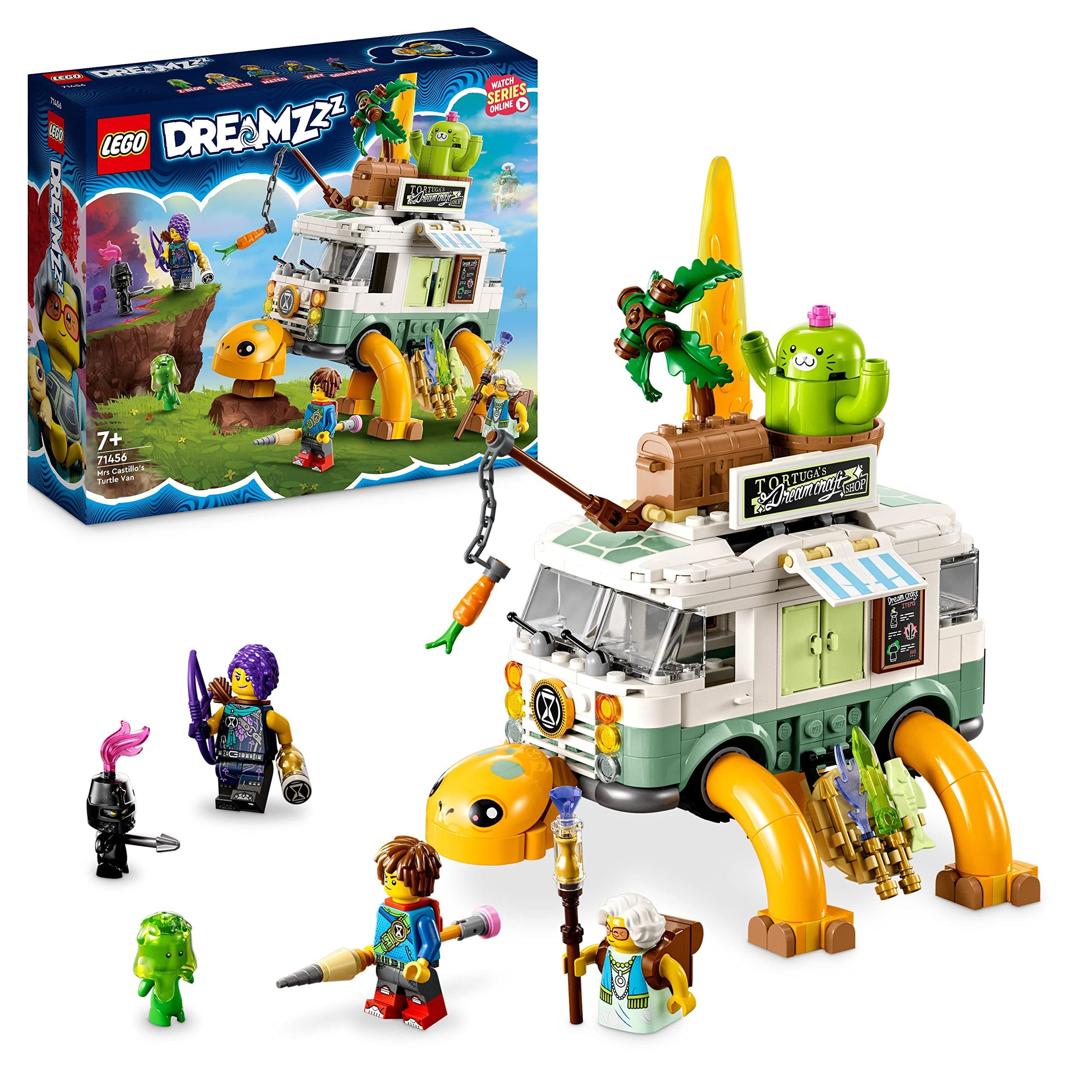 Конструктор LEGO DreamZzz Ванът костенурка на Госпожа Кастило, 71456