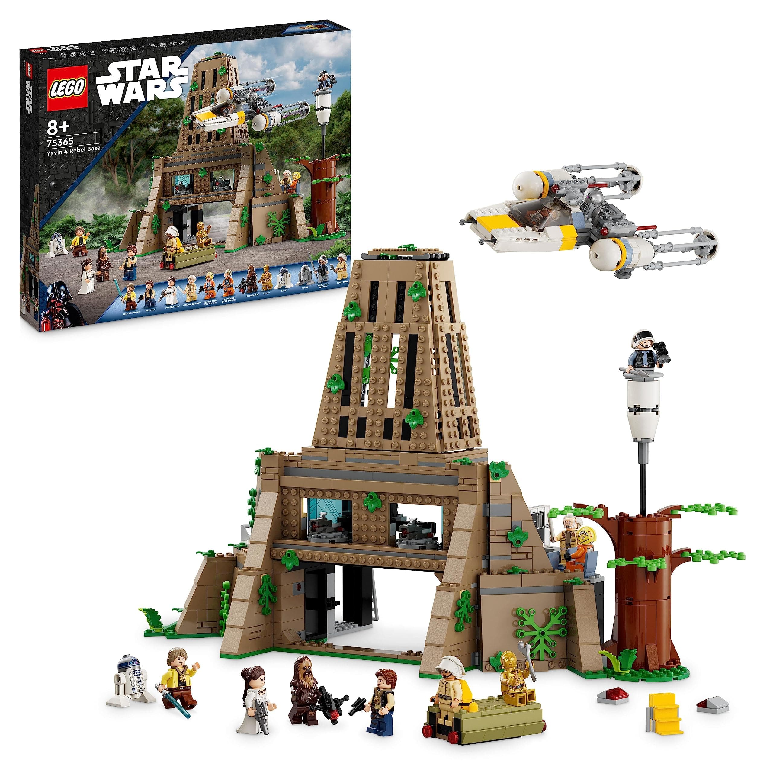 Конструктор LEGO Star Wars Базата на бунтовниците Явин 4, 75365
