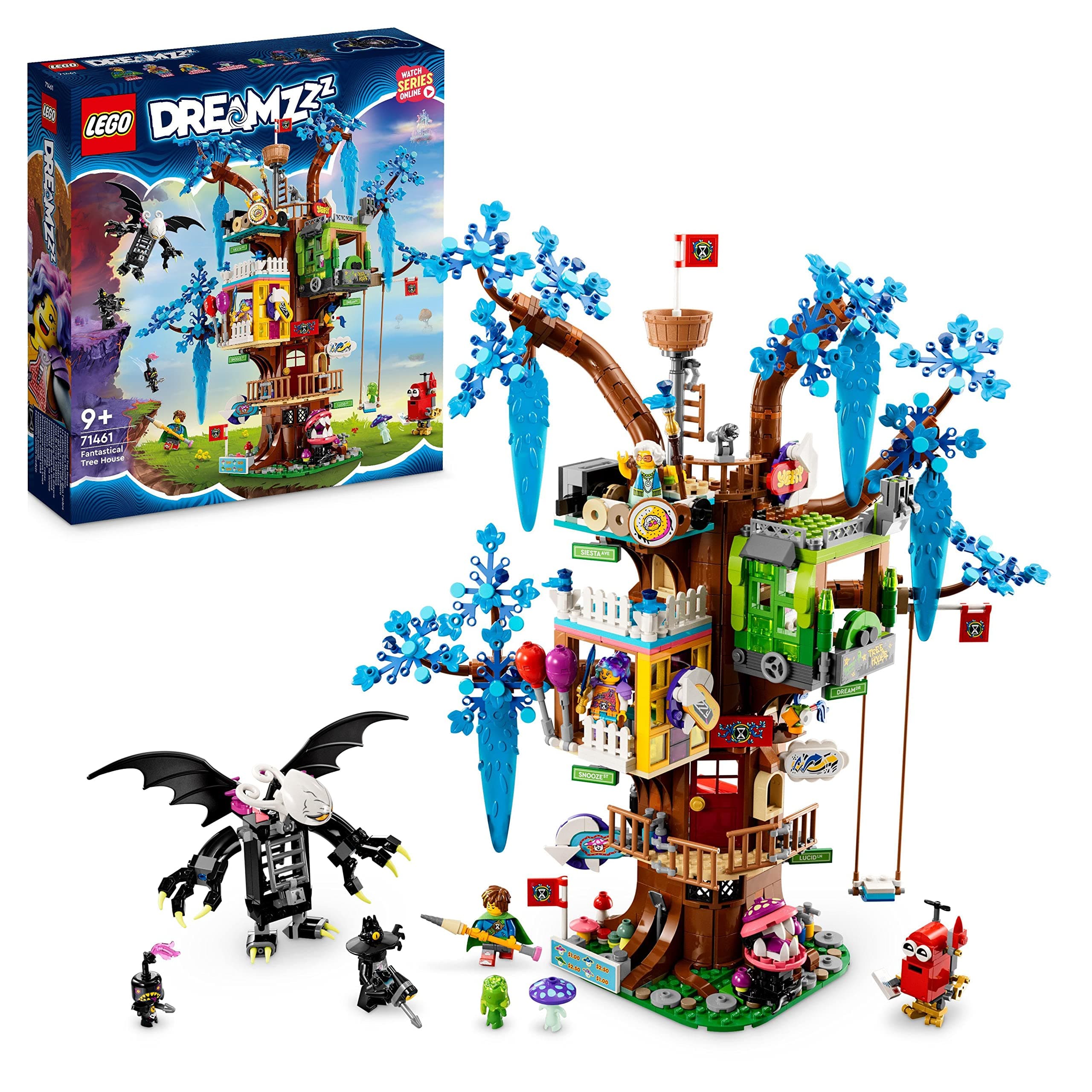 Конструктор LEGO DreamZzz Фантастичната къща на дърво, 71461