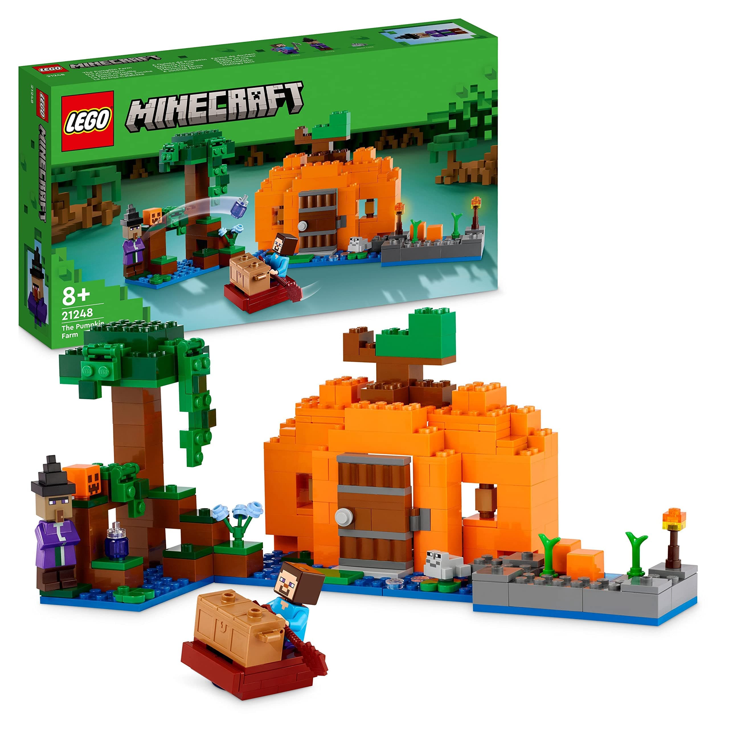 Конструктор LEGO Minecraft Фермата за тикви, 21248