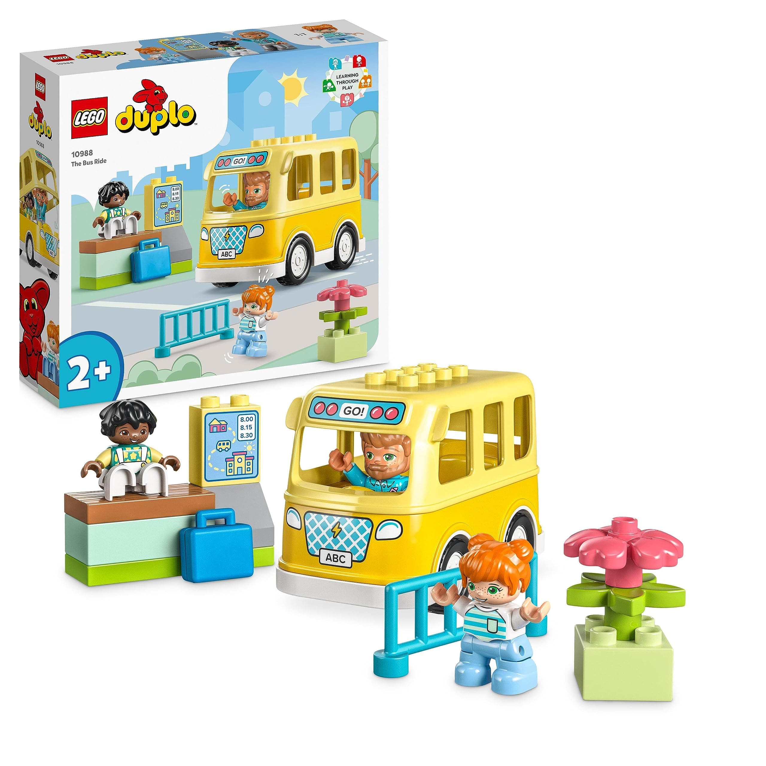 Конструктор LEGO Duplo Пътуване с автобус, 10988