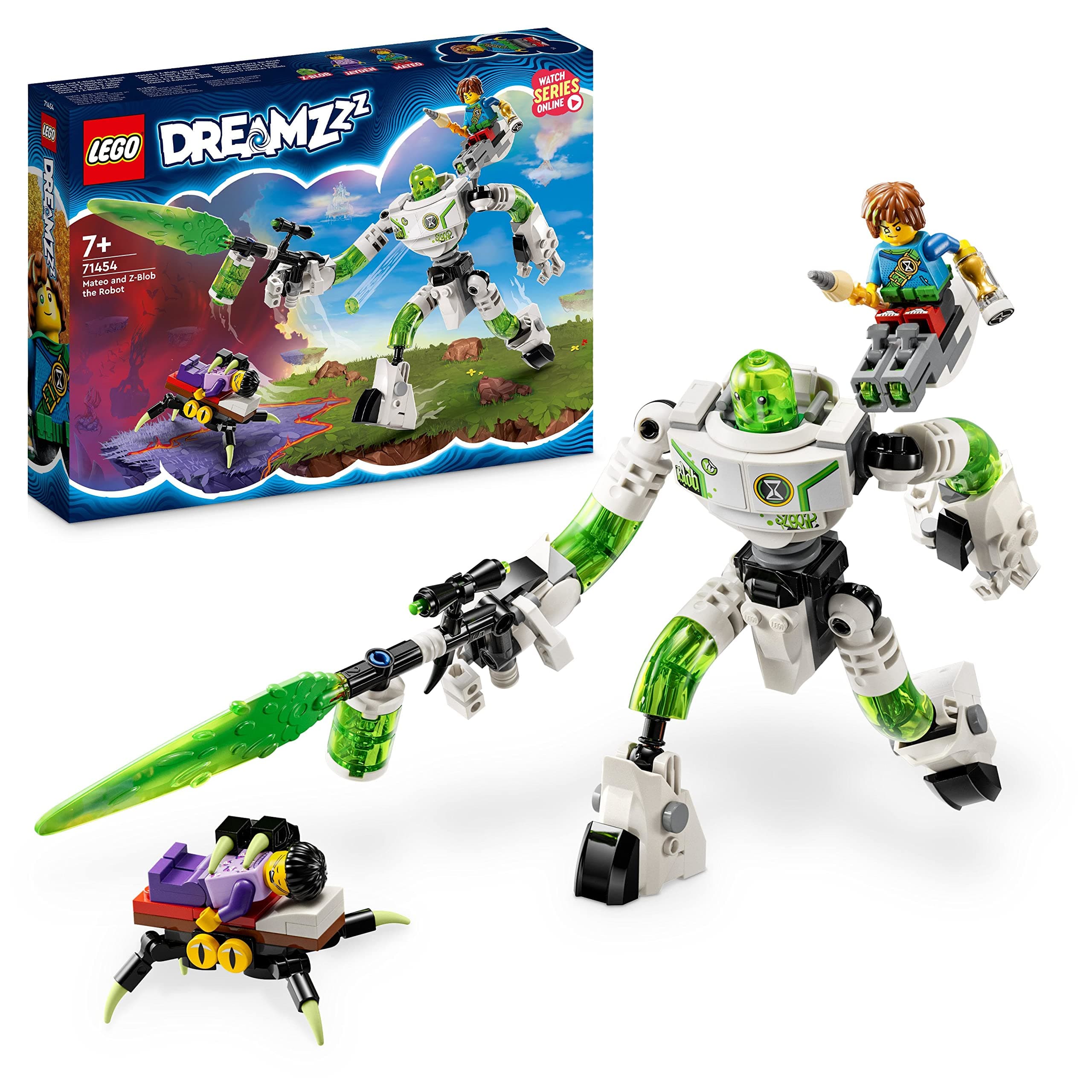 Конструктор LEGO DreamZzz Матео и роботът Z-Blob, 71454