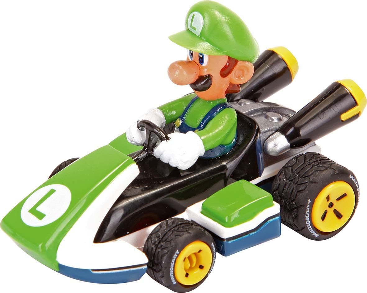 Комплект детски коли за игра с фигурки Carrera Mario Kart, 3 броя, 1:43