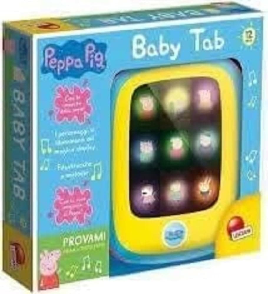 Бебешки таблет Lisciani Peppa Pig Baby Tab, с музика