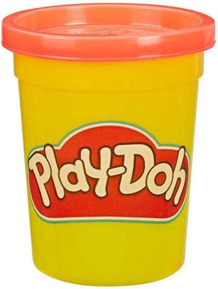 Комплект моделини Hasbro Play-Doh, червен цвят, 12 бр.