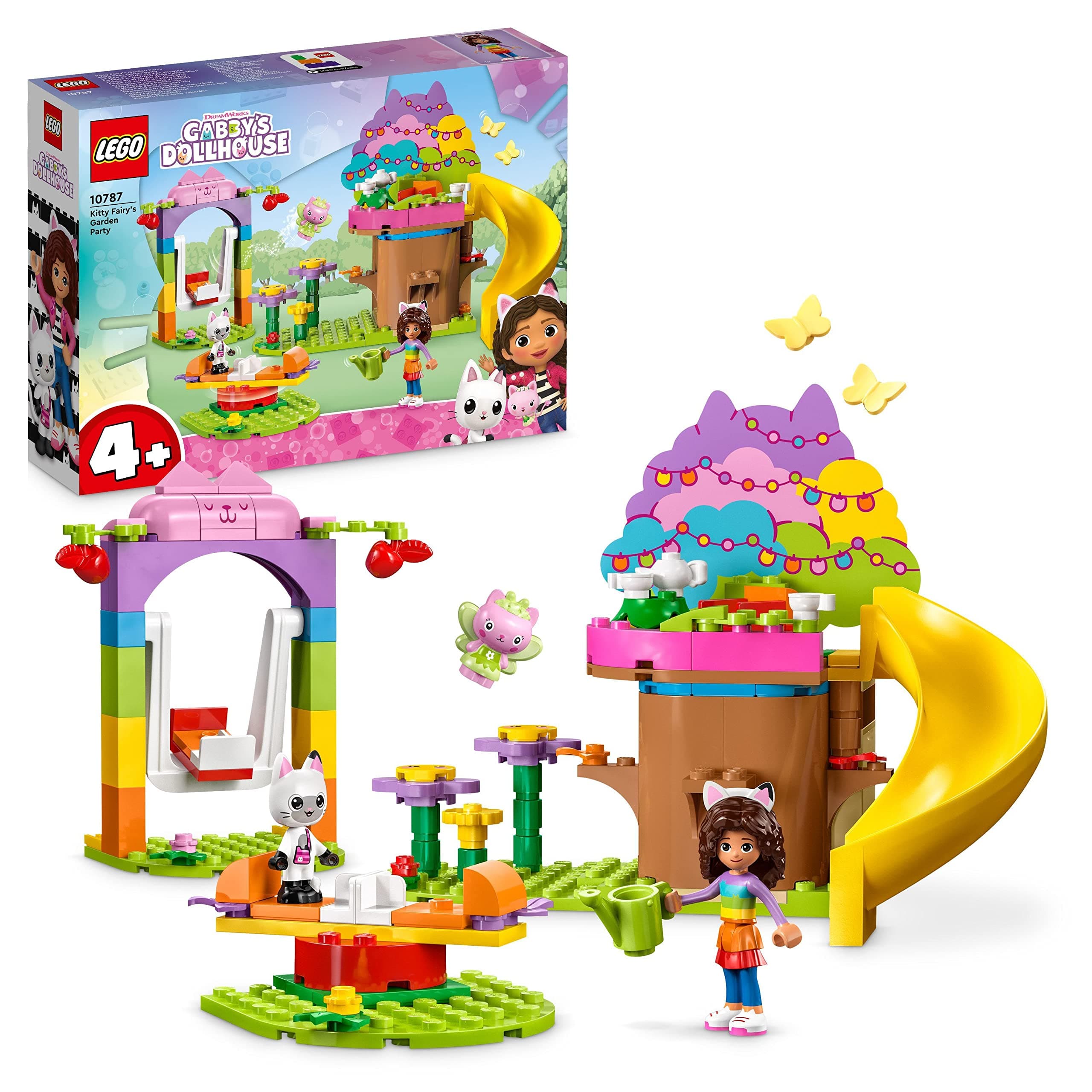 Конструктор LEGO Gabby's Dollhouse Градинското парти на Kitty Fairy, 10787