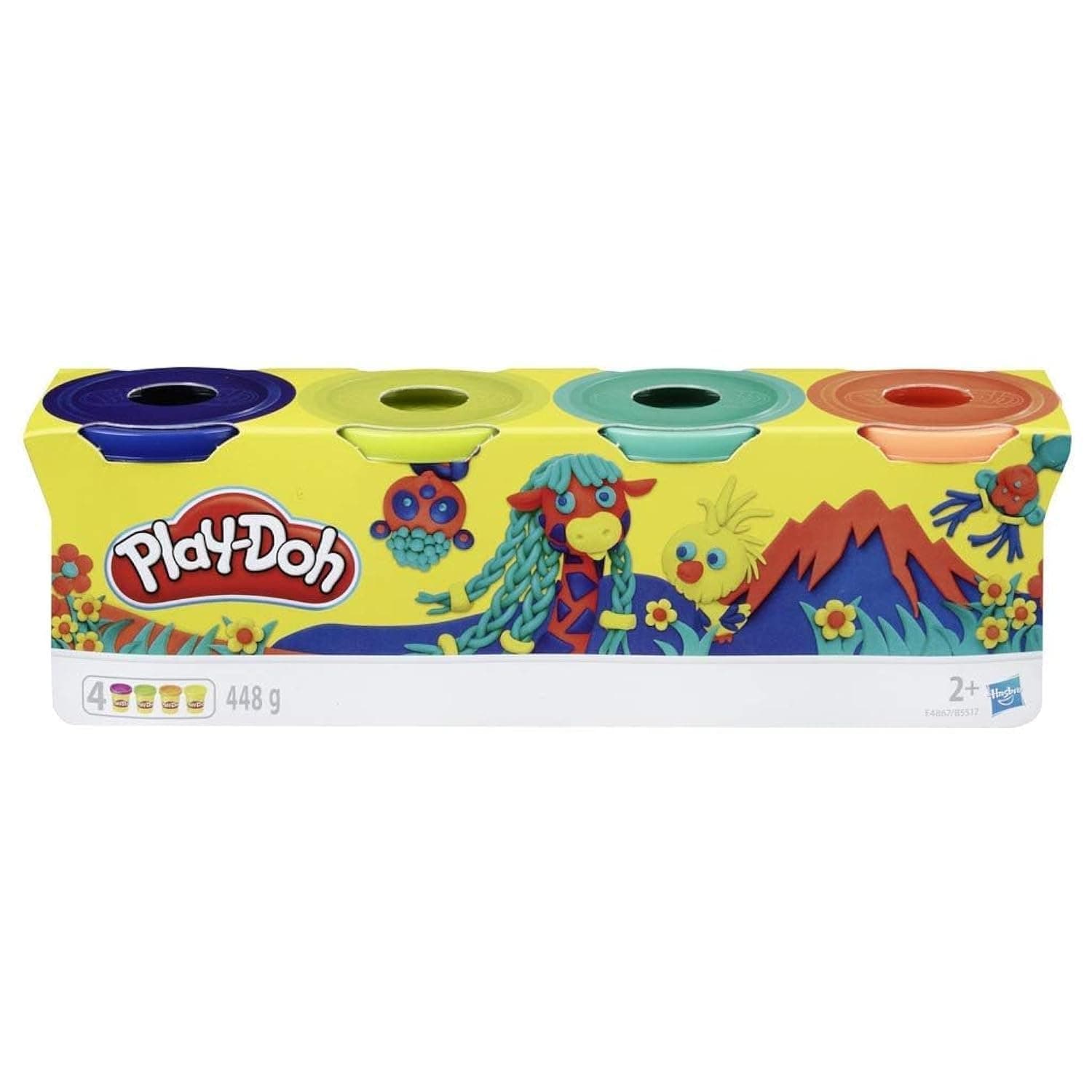 Моделин Hasbro Play-Doh 4 цвята B5517