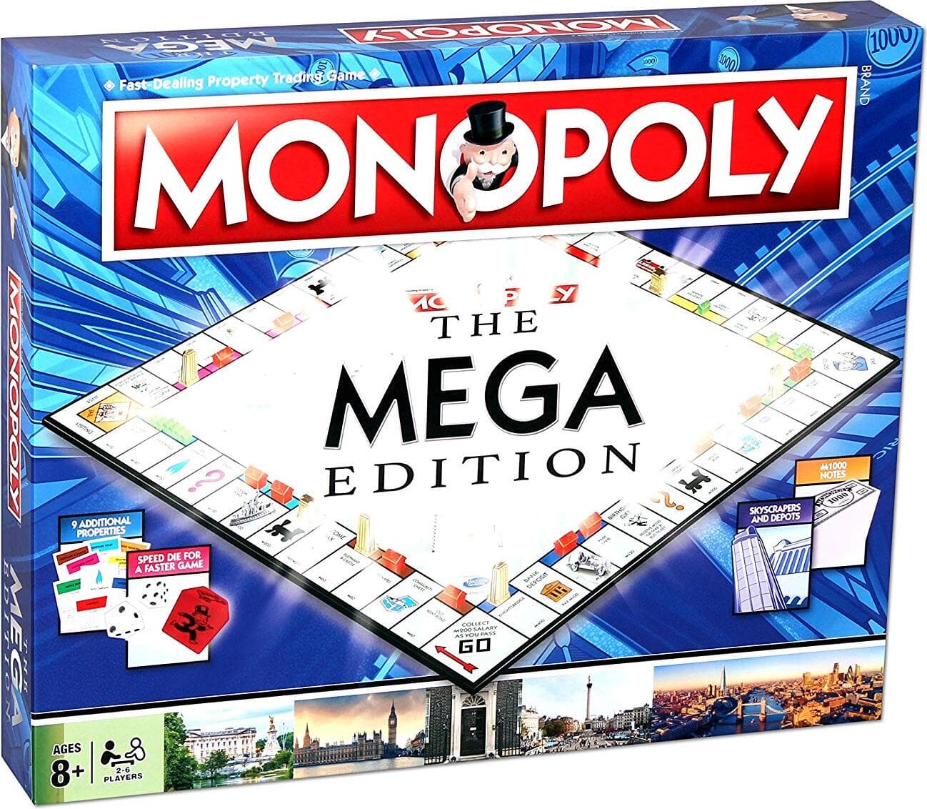 Настолна игра Монополи Hasbro Мега издание