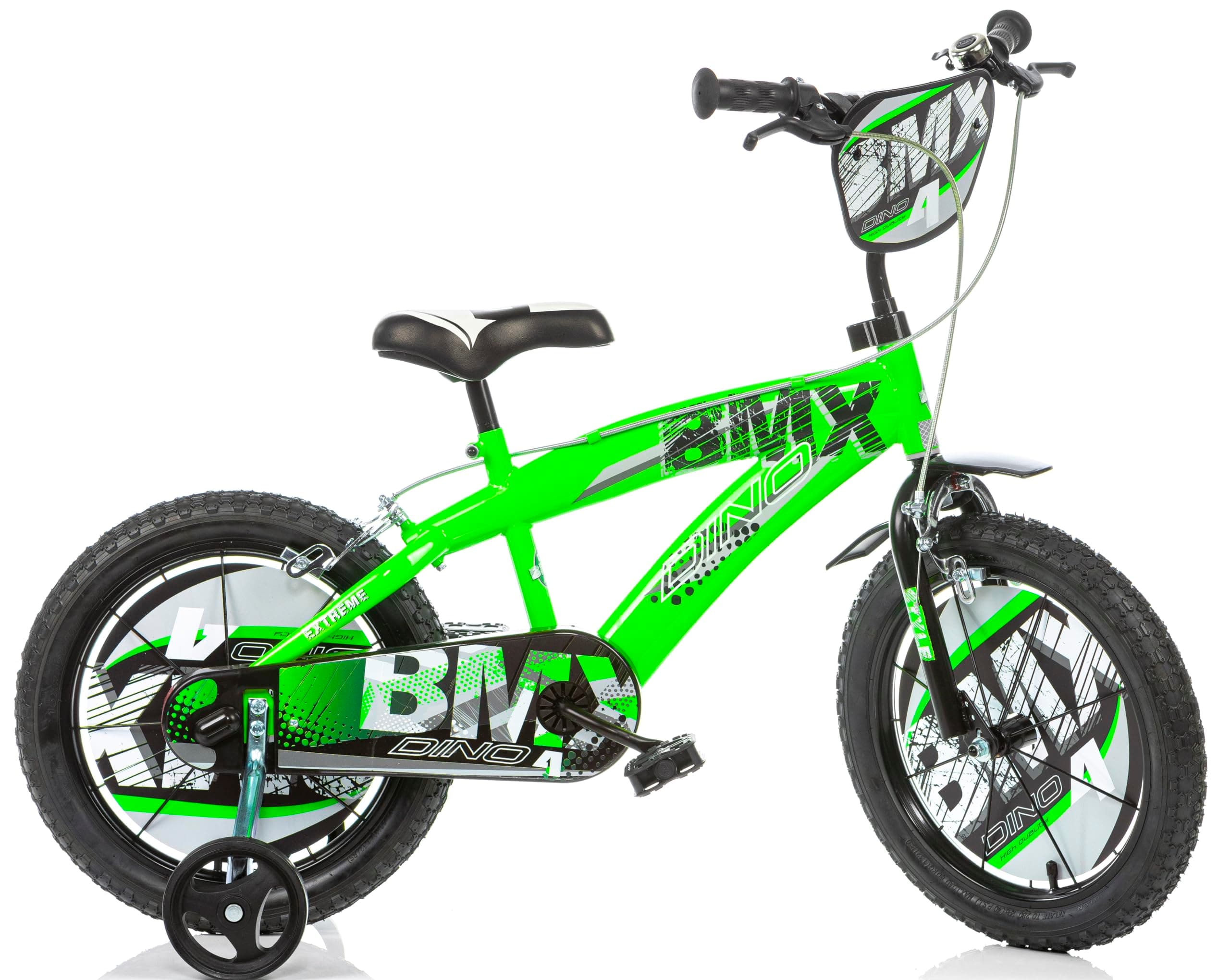 Детско колело Dino Bikes BMX Green 16“
