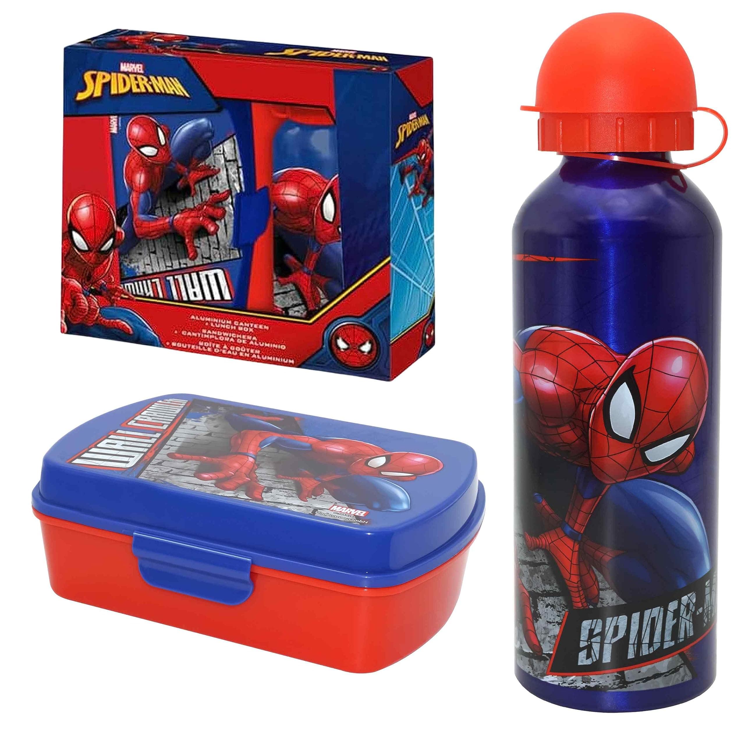 Комплект кутия за храна и бутилка Kids Licensing Spiderman