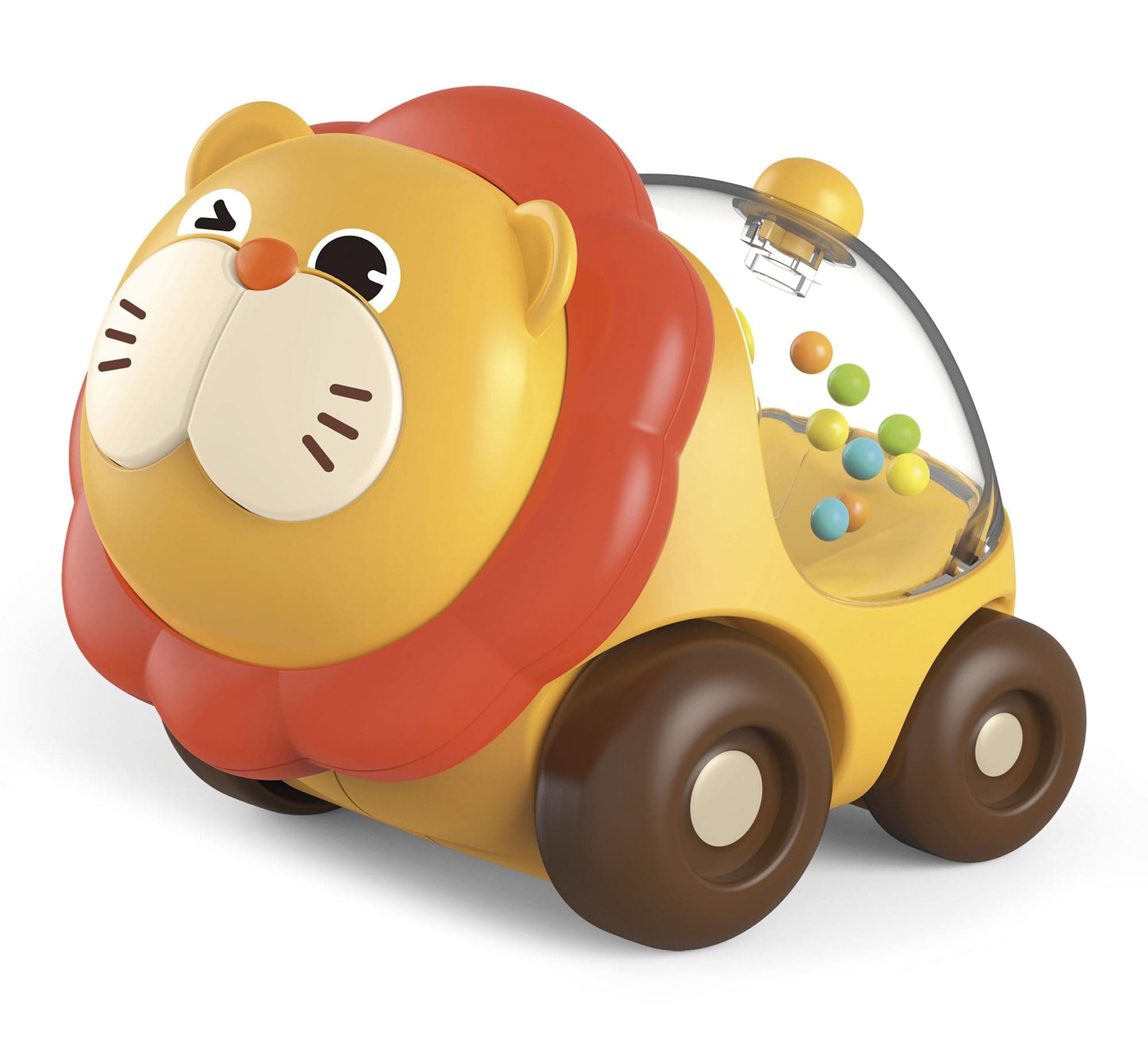 Образователна играчка Lisciani Cartina Baby Lion Car & Logic