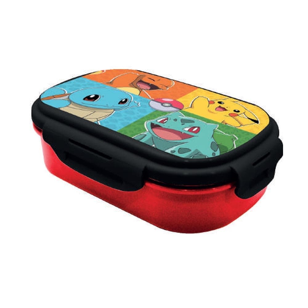 Детска кутия за храна Kids Licensing Pokemon с отделения и прибори