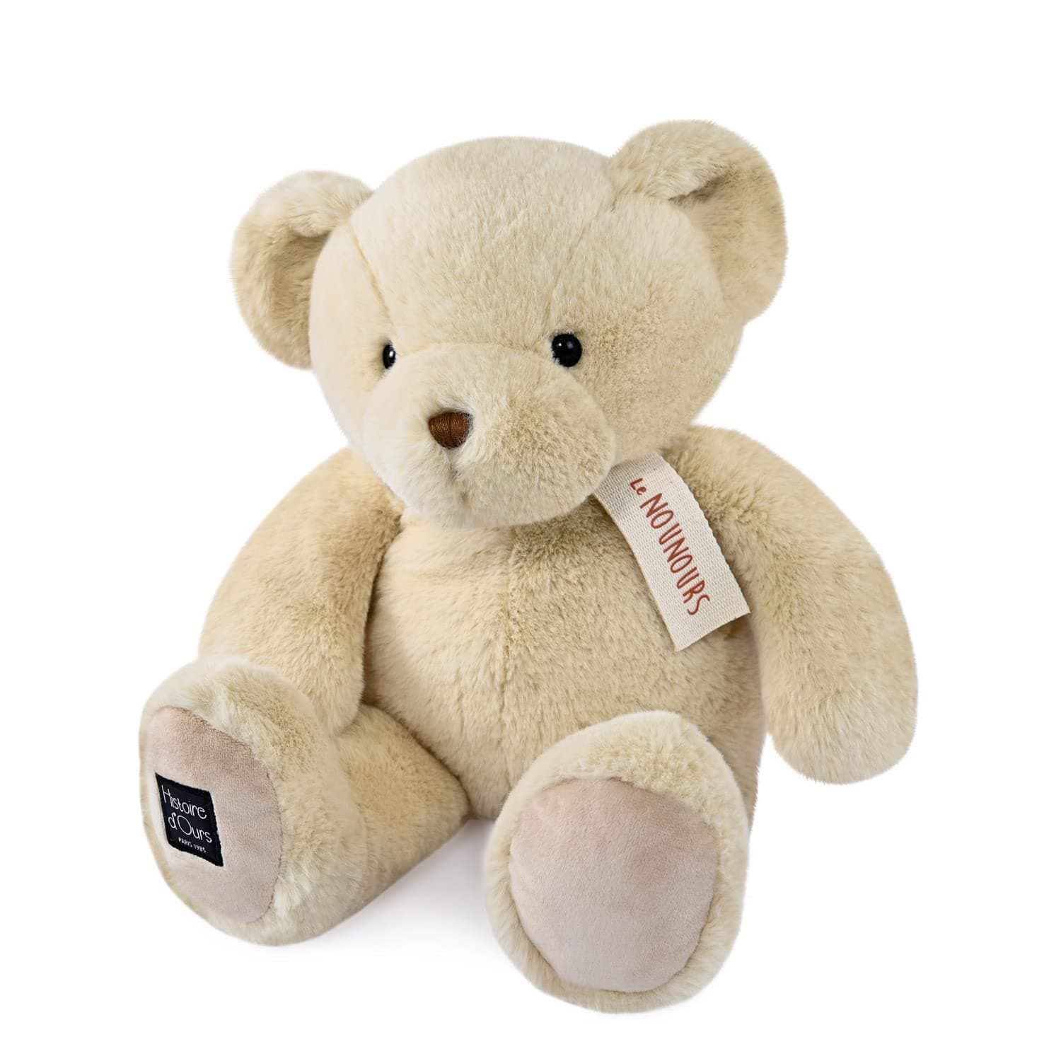 Плюшено мече Doudou Nounours Vanilla 40 см, HO3224