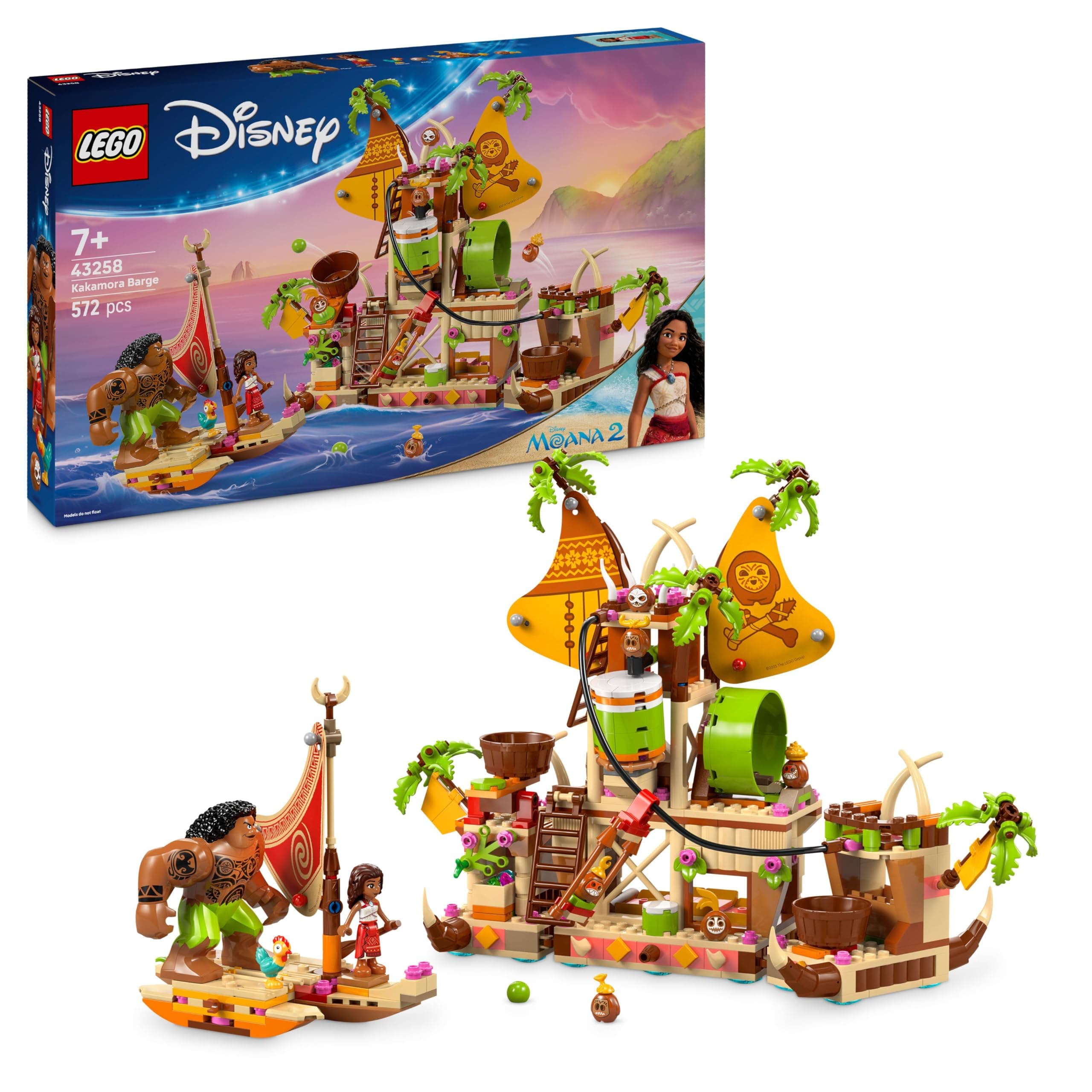 Конструктор LEGO Disney Баржата на Какаморите, 43258
